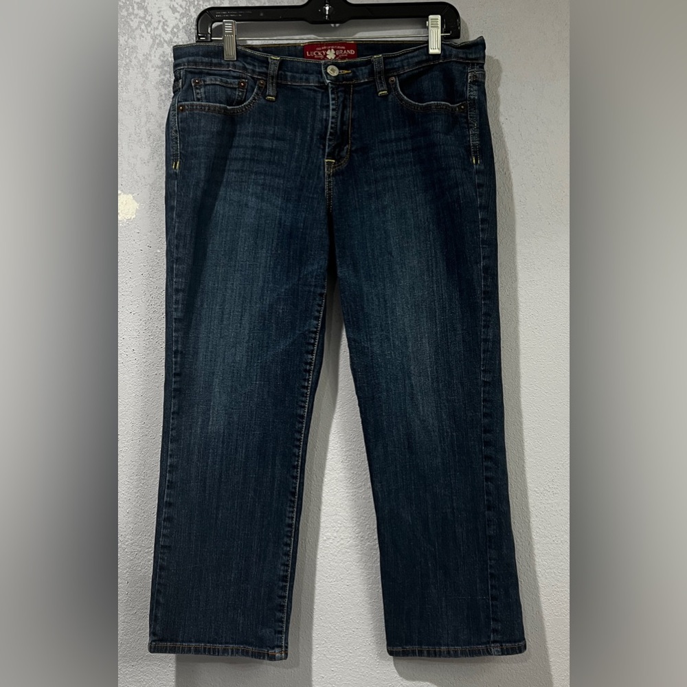 Lucky Brand Women’s Sweet N Crop Mid-Rise Jeans Size 12
